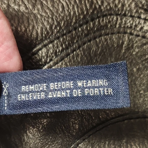 BANANA REPUBLIC LEATHER COW HIDE Chic Brown  Shoulder Bag - Picture 13 of 13